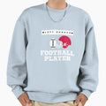 Left Handed Football Player Sweatshirt - Streetwear Style Unisex - T-Shirt, Sweatshirt, Hoodie