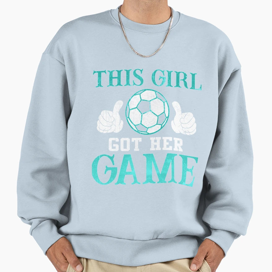 Soccer Sweatshirt - Casual Everyday Wear Men Women - T-Shirt, Sweatshirt, Hoodie