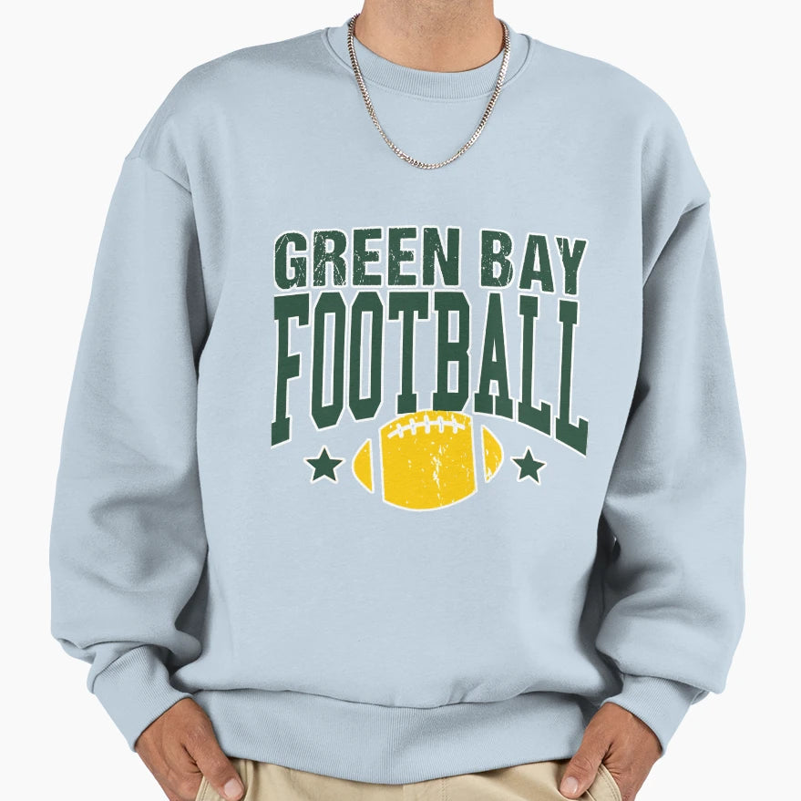 Football Green Bay Football Sweatshirt - Novelty Apparel Men Women - T-Shirt, Sweatshirt, Hoodie