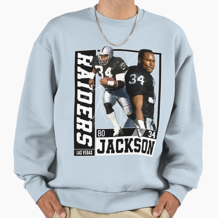 Bo Sport Jackson Bo Knows Signature Sweatshirt - Unique Graphic Unisex - T-Shirt, Sweatshirt, Hoodie