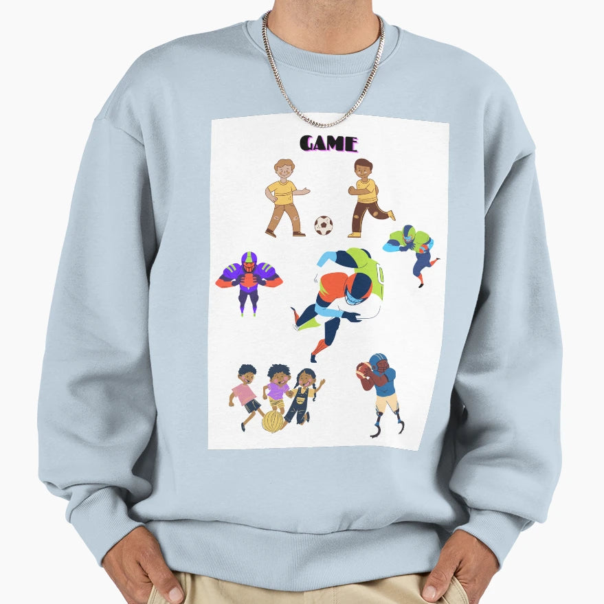 Game Sweatshirt - Casual Everyday Wear for Adults - T-Shirt, Sweatshirt, Hoodie