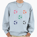 Soccer Ball Sweatshirt - Unique Graphic Men Women - T-Shirt, Sweatshirt, Hoodie