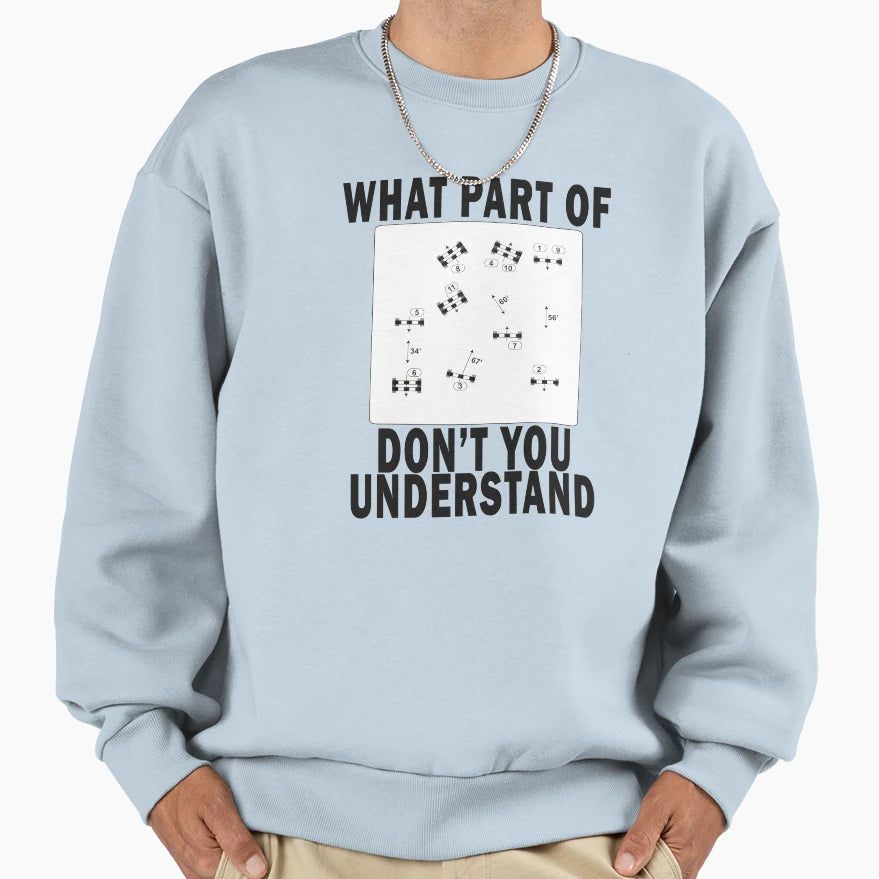 Horse Jumping Course Funny Sweatshirt - Fun Novelty Design Unisex - T-Shirt, Sweatshirt, Hoodie