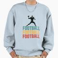 American Support Football Player Sweatshirt - Trendy Graphic Men Women - T-Shirt, Sweatshirt, Hoodie