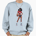 Female High School American Football Sweatshirt - Aesthetic Graphic Unisex - T-Shirt, Sweatshirt, Hoodie