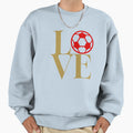 Love Football Gold B Sweatshirt - Streetwear Style Men Women - T-Shirt, Sweatshirt, Hoodie