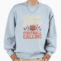 Leaves Falling Football Calling Sweatshirt - Fun Novelty Design for Adults - T-Shirt, Sweatshirt, Hoodie