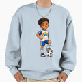 Gay Football Pride Rainbow Soccer T-Shirt - Custom Art Print Men Women - T-Shirt, Sweatshirt, Hoodie