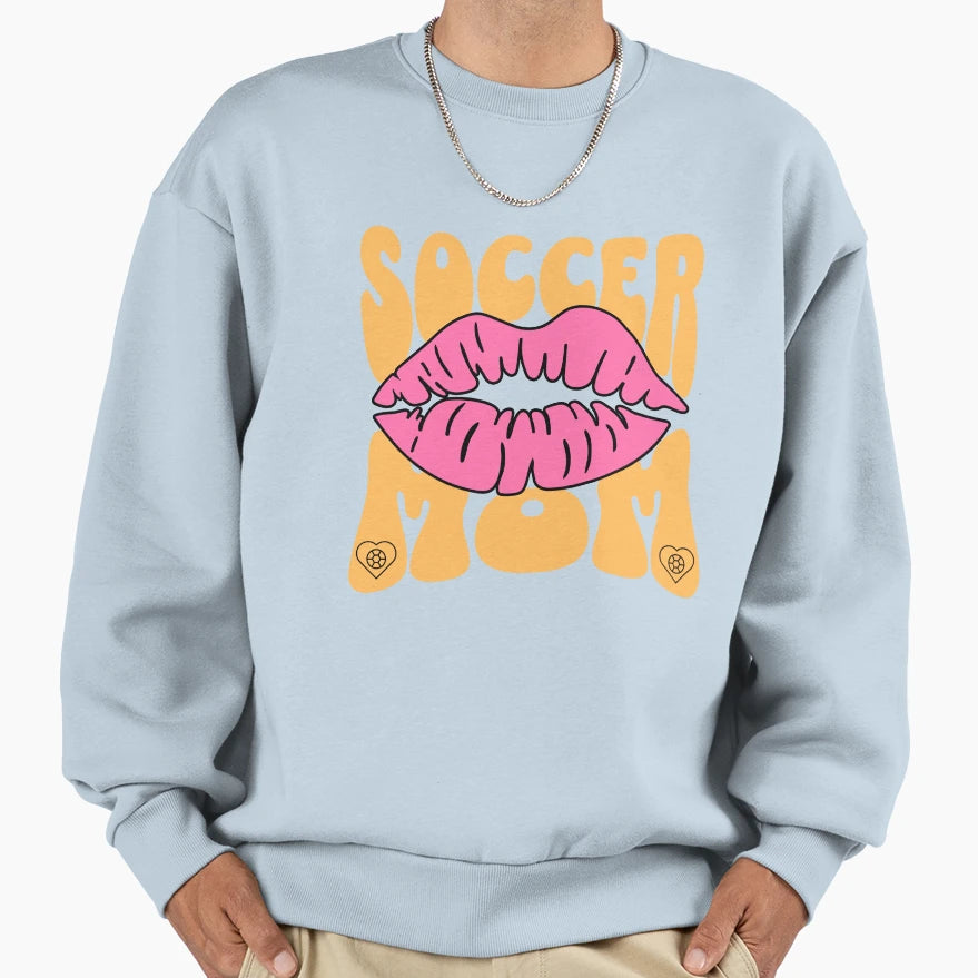 Soccer Mom Sweatshirt - Novelty Apparel Men Women - T-Shirt, Sweatshirt, Hoodie