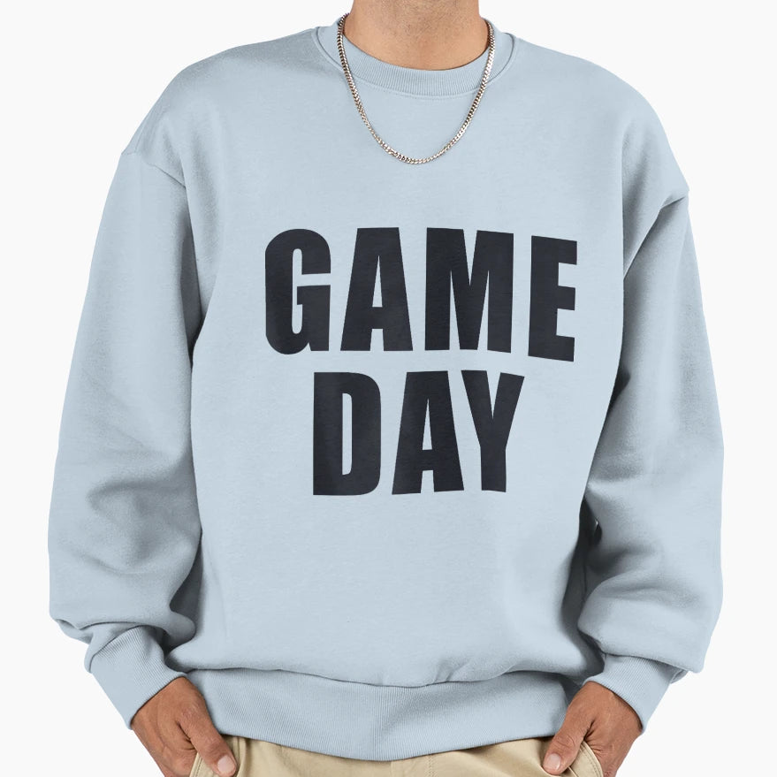 Game Day Sports Fan Football Tailgate Sweatshirt - Custom Art Print Unisex - T-Shirt, Sweatshirt, Hoodie
