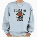 Class 2020 Football Sports Theme Grad Sweatshirt - Graphic Print Men Women - T-Shirt, Sweatshirt, Hoodie