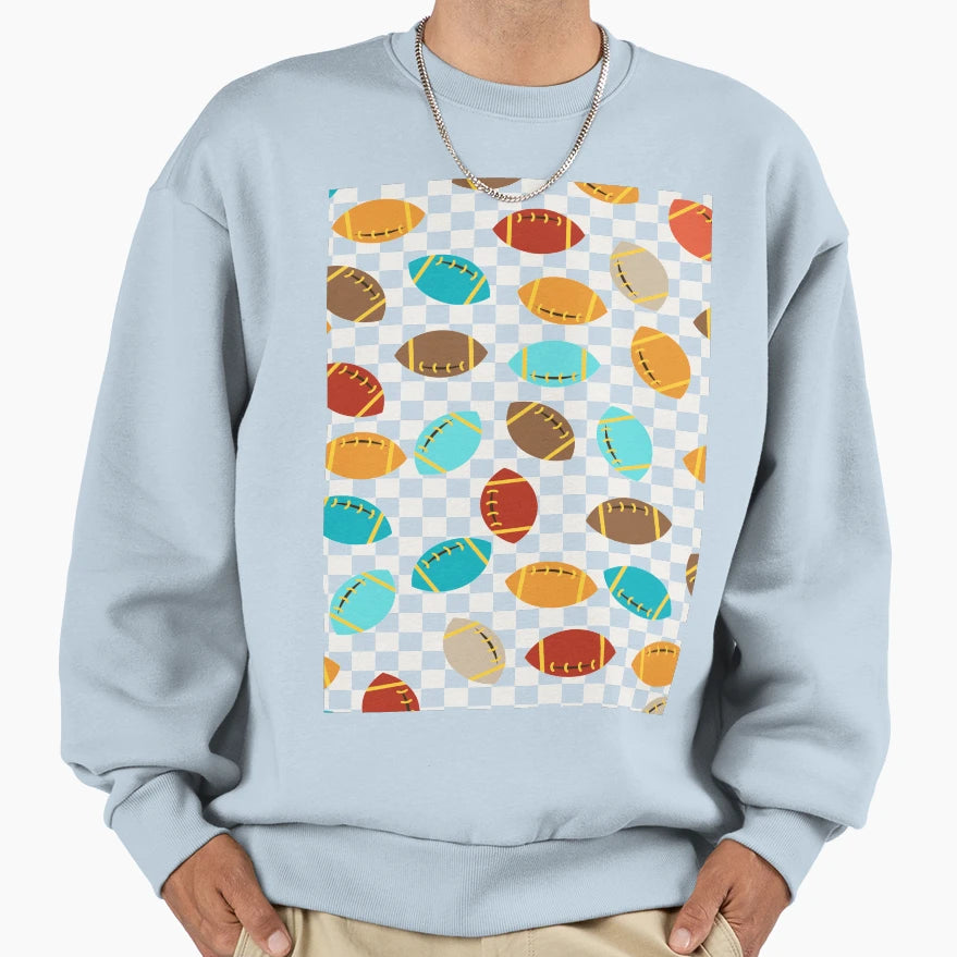 School Football Days Sweatshirt - Minimalist Print Men Women - T-Shirt, Sweatshirt, Hoodie