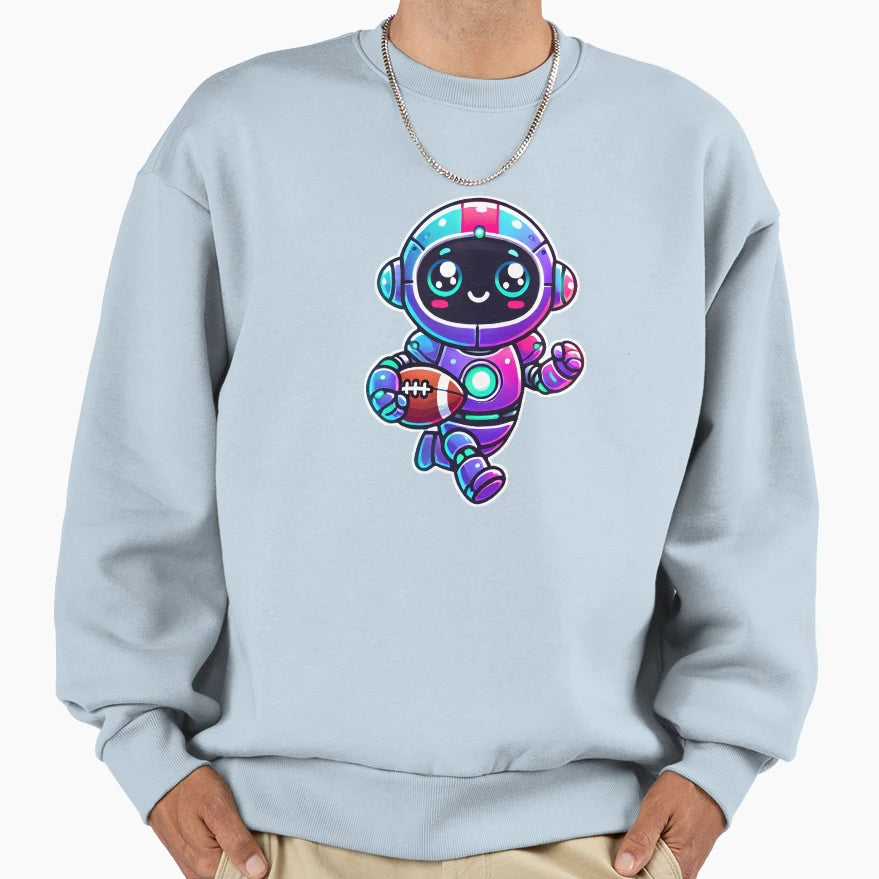 Robot Touchdown Sweatshirt - Novelty Apparel Men Women - T-Shirt, Sweatshirt, Hoodie