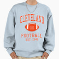 Cleveland Football Sweatshirt - Trendy Graphic Men Women - T-Shirt, Sweatshirt, Hoodie