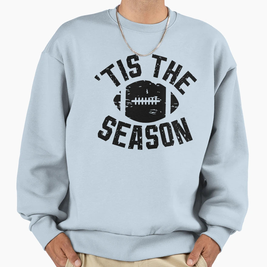 Tis Season Football Season Sports T-Shirt - Aesthetic Graphic Unisex - T-Shirt, Sweatshirt, Hoodie