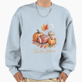 Pumpkin Spice Football Tis Sweatshirt - Casual Everyday Wear for Adults - T-Shirt, Sweatshirt, Hoodie