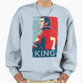 Cantona King Sweatshirt - Custom Art Print Unisex - T-Shirt, Sweatshirt, Hoodie