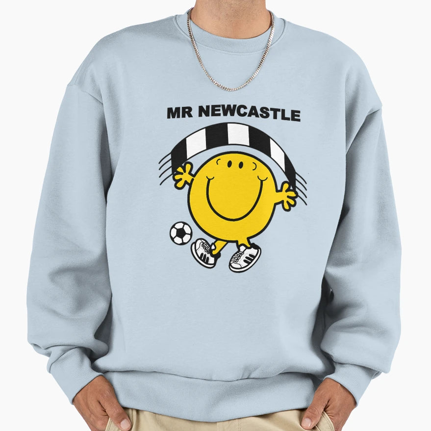 Mr Newcastle Sweatshirt - Fun Novelty Design for Adults - T-Shirt, Sweatshirt, Hoodie
