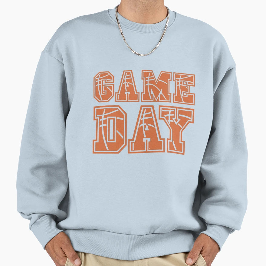 Game Day Basketball Lover Basketball T-Shirt - Minimalist Print Men Women - T-Shirt, Sweatshirt, Hoodie