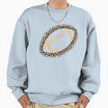 American Football Leopard Sweatshirt - Minimalist Print for Adults - T-Shirt, Sweatshirt, Hoodie