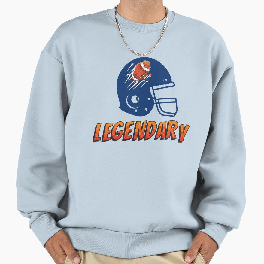 Legendary American Football Sweatshirt - Minimalist Print Unisex - T-Shirt, Sweatshirt, Hoodie