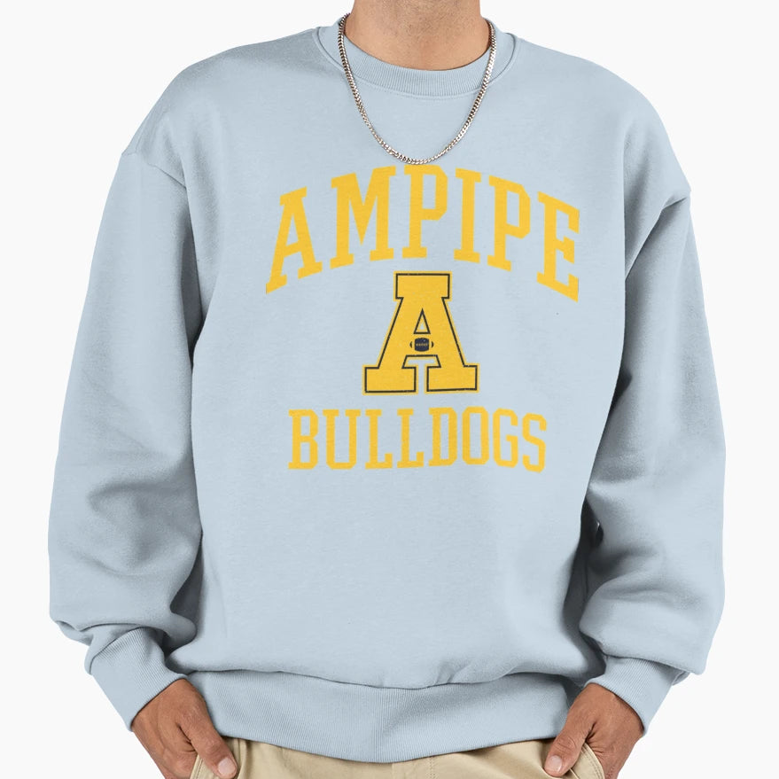 Ampipe High School Sweatshirt - Trendy Graphic Men Women - T-Shirt, Sweatshirt, Hoodie