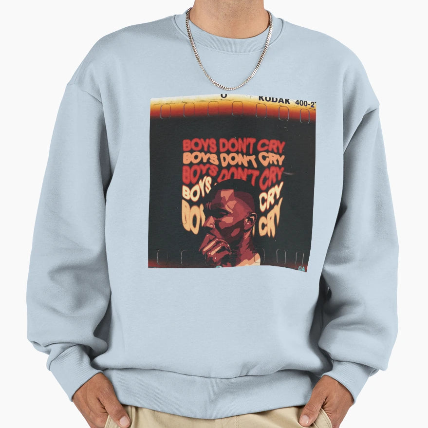 Dont Cry Sweatshirt - Unique Graphic for Adults - T-Shirt, Sweatshirt, Hoodie