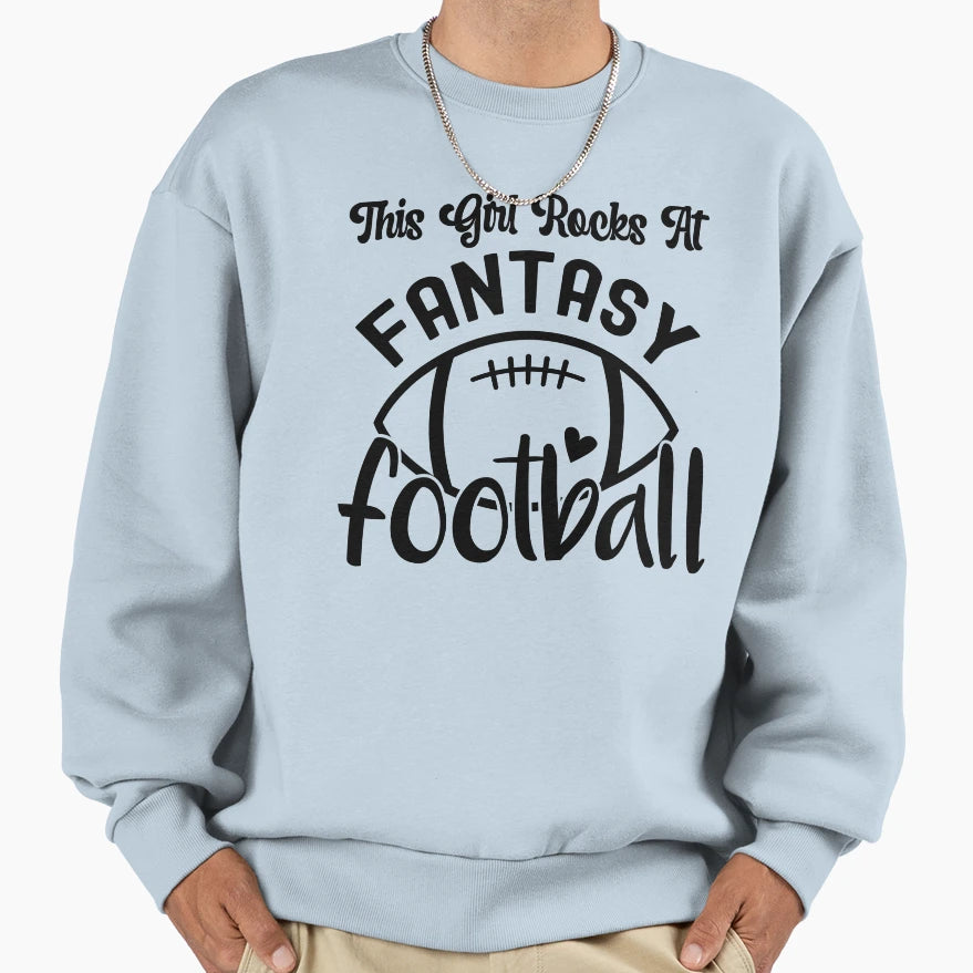This Rocks Fantasy Football Sweatshirt - Novelty Apparel for Adults - T-Shirt, Sweatshirt, Hoodie