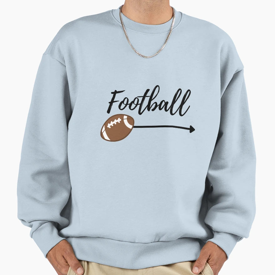 Football Sweatshirt - Custom Art Print Unisex - T-Shirt, Sweatshirt, Hoodie