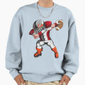 American Football Player Mach Dabbing Sweatshirt - Unique Graphic Unisex - T-Shirt, Sweatshirt, Hoodie