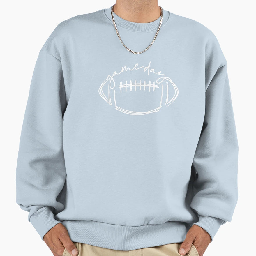 Game Day Football Lover Football T-Shirt - Casual Everyday Wear for Adults - T-Shirt, Sweatshirt, Hoodie