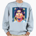 Diego Armando Maradona Football Legend Sweatshirt - Minimalist Print Unisex - T-Shirt, Sweatshirt, Hoodie