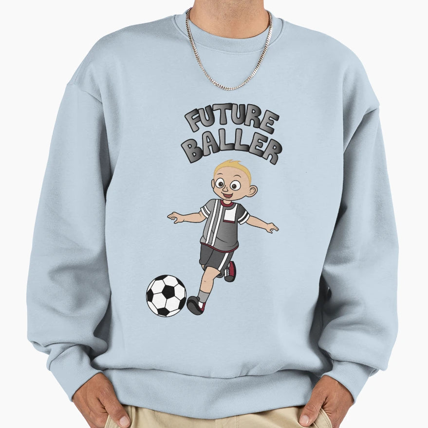 Future Baller Blonde Sweatshirt - Custom Art Print for Adults - T-Shirt, Sweatshirt, Hoodie