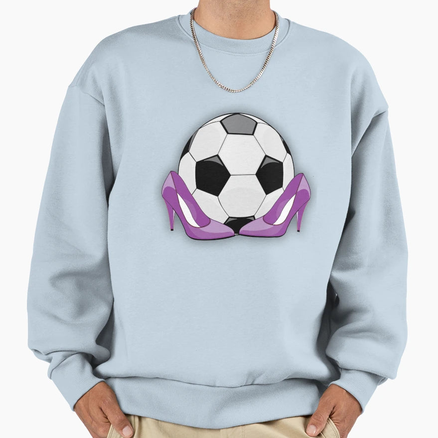 Womens Soccer Course Sweatshirt - Trendy Graphic Men Women - T-Shirt, Sweatshirt, Hoodie