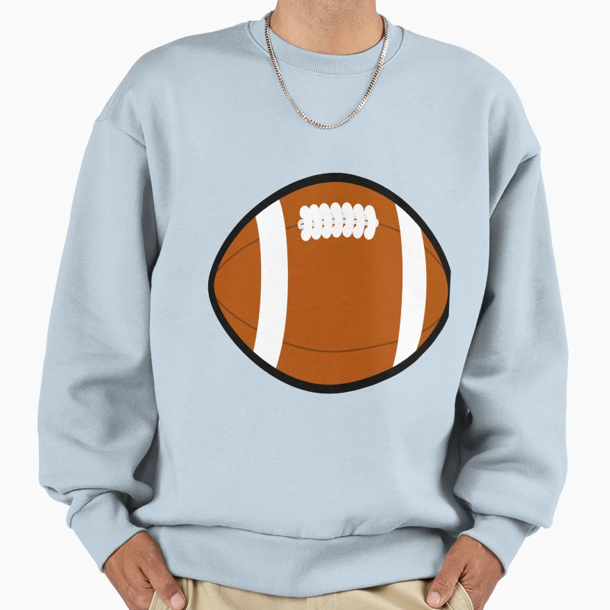 Football Sweatshirt - Custom Art Print Men Women - T-Shirt, Sweatshirt, Hoodie
