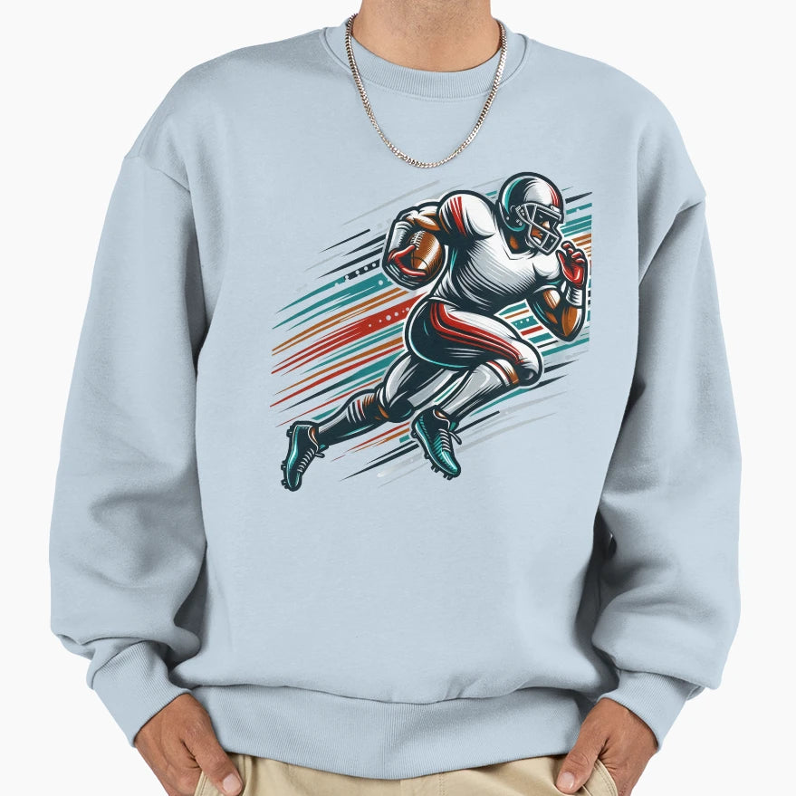 Ruby Player American Football Sweatshirt - Fun Novelty Design Unisex - T-Shirt, Sweatshirt, Hoodie
