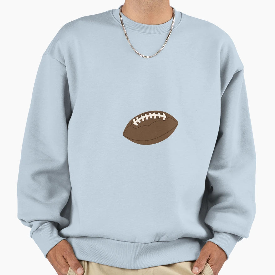 Football Sweatshirt - Fun Novelty Design Men Women - T-Shirt, Sweatshirt, Hoodie