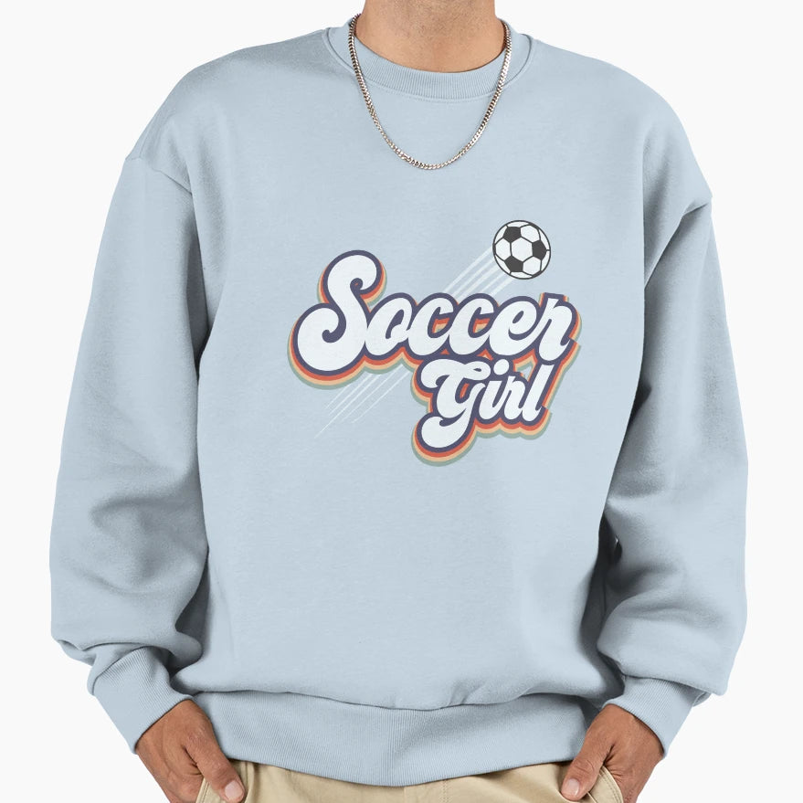 Soccer Soccer Soccer Ball Player Sweatshirt - Custom Art Print Men Women - T-Shirt, Sweatshirt, Hoodie