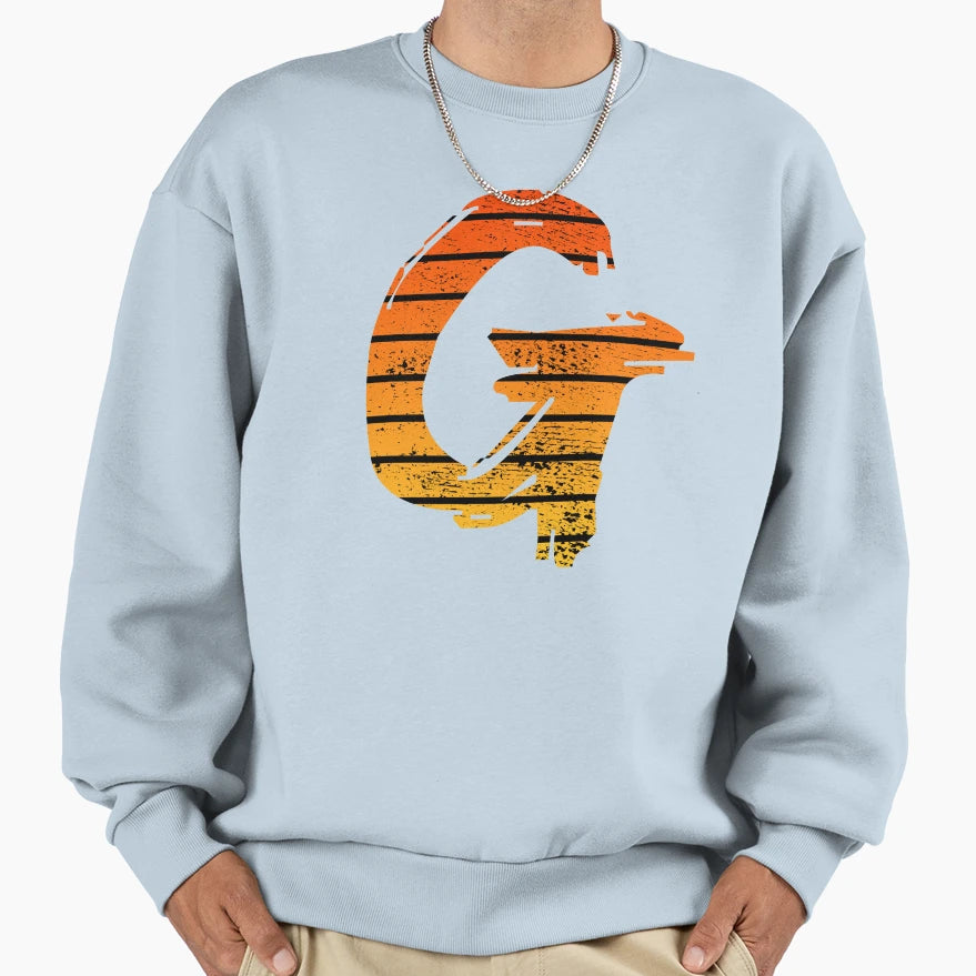 Letter G Initials Sweatshirt - Streetwear Style Unisex - T-Shirt, Sweatshirt, Hoodie