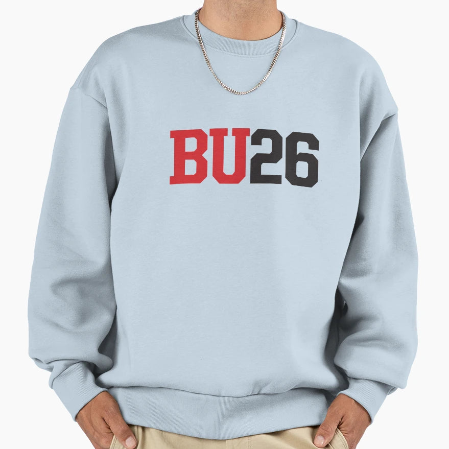 Bu26 Class 2026 Sweatshirt - Trendy Graphic Unisex - T-Shirt, Sweatshirt, Hoodie