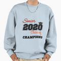 Senior Class 2020 Quarantine Sweatshirt - Trendy Graphic for Adults - T-Shirt, Sweatshirt, Hoodie