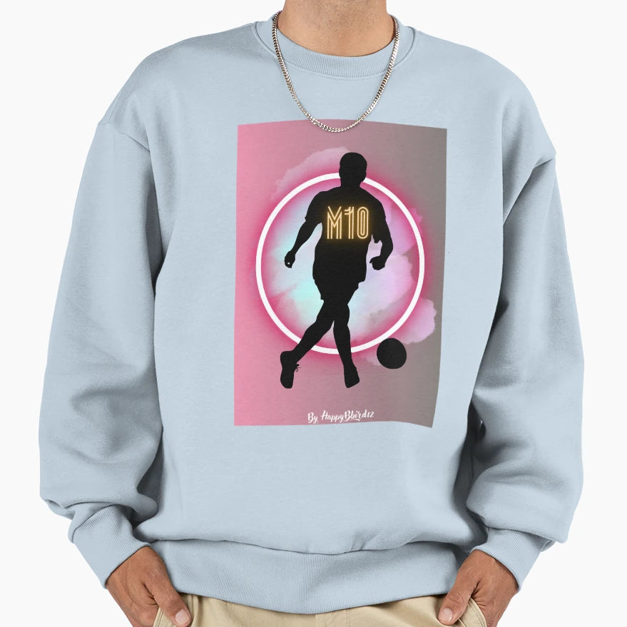 Soccer Fan M10 Sweatshirt - Aesthetic Graphic Unisex - T-Shirt, Sweatshirt, Hoodie