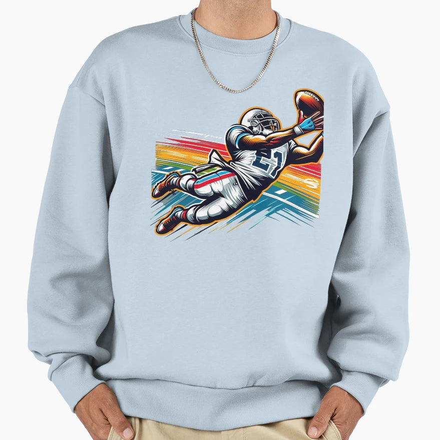 Rugby Player Sweatshirt - Custom Art Print Unisex - T-Shirt, Sweatshirt, Hoodie