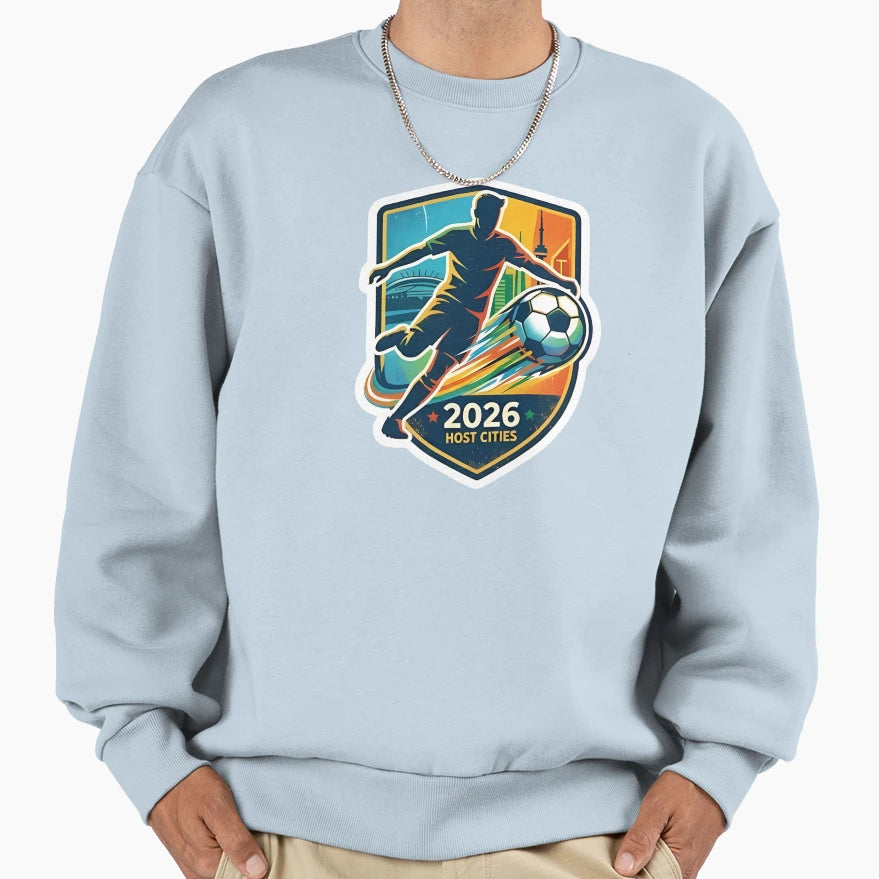 Fifa World Cup 2026 North Sweatshirt - Fun Novelty Design for Adults - T-Shirt, Sweatshirt, Hoodie