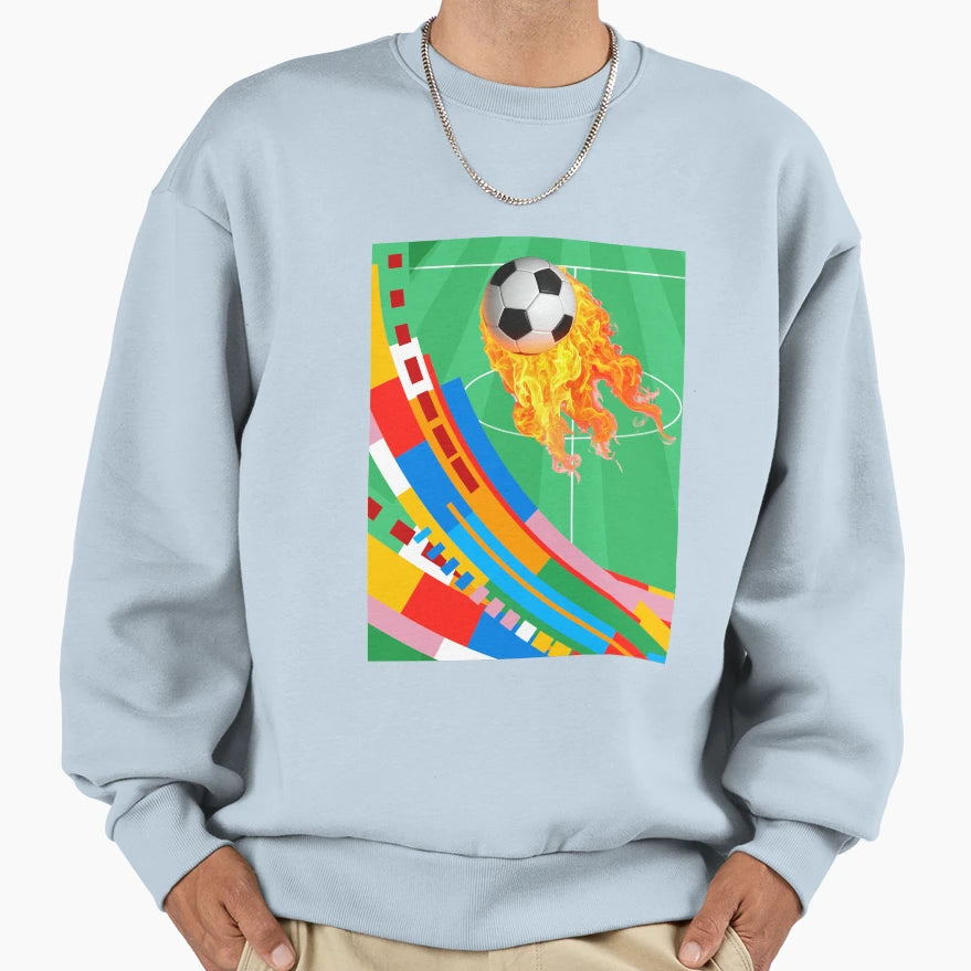 Football Sweatshirt - Trendy Graphic Unisex - T-Shirt, Sweatshirt, Hoodie