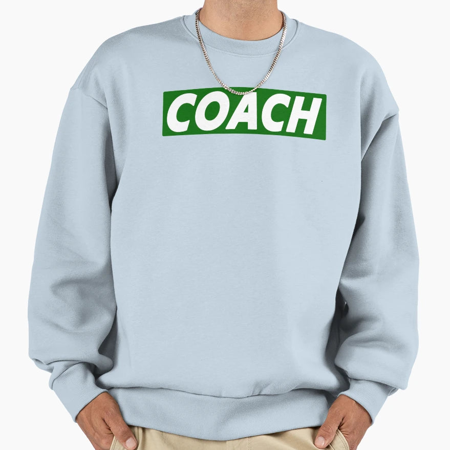 Coach Sweatshirt - Aesthetic Graphic for Adults - T-Shirt, Sweatshirt, Hoodie