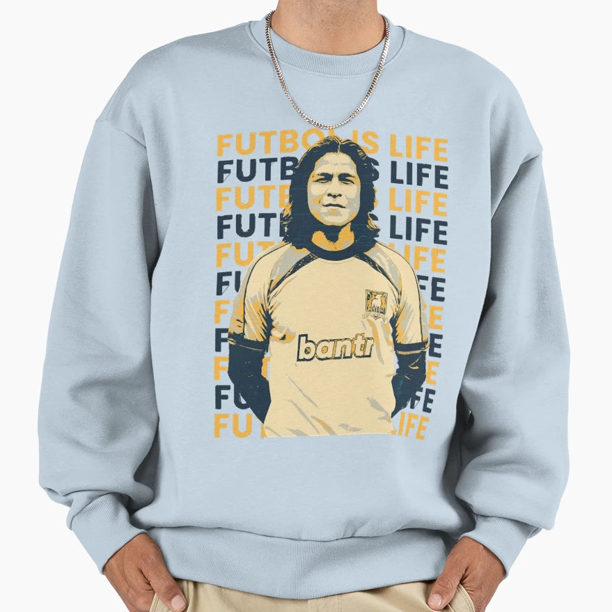 Futbol Is Life Sweatshirt - Casual Everyday Wear Unisex - T-Shirt, Sweatshirt, Hoodie