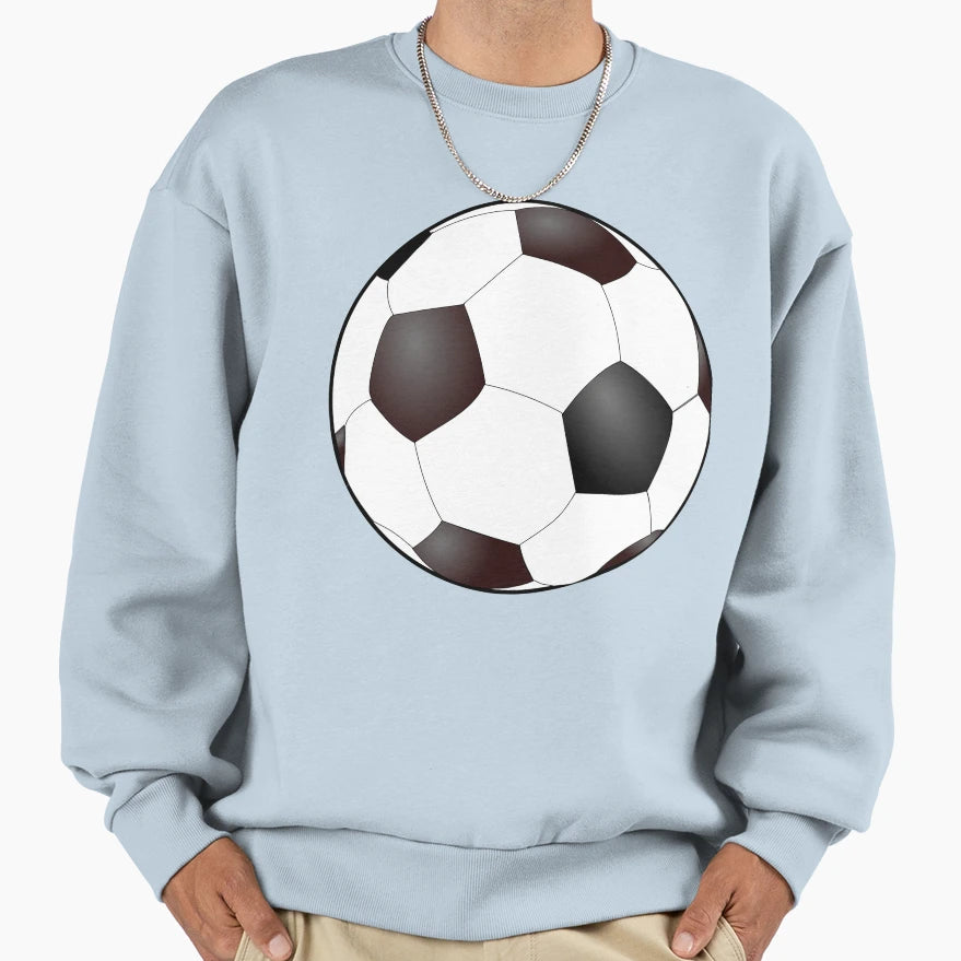 Soccer Ball Football Foot Ball Sweatshirt - Unique Graphic Men Women - T-Shirt, Sweatshirt, Hoodie