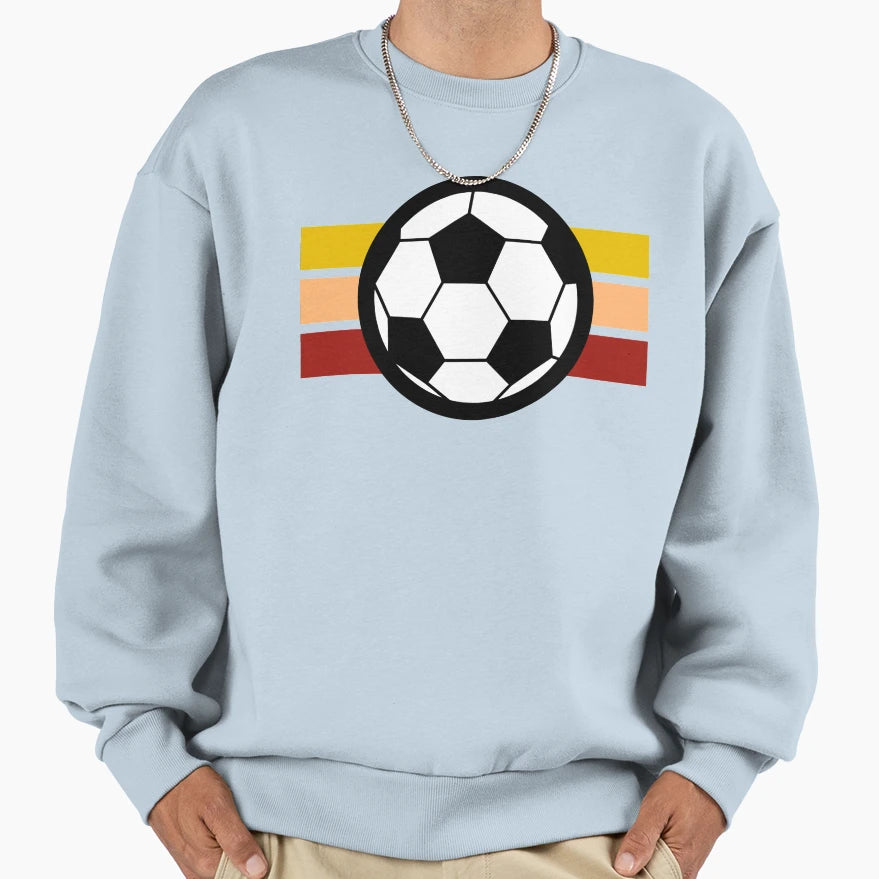 Soccer Sweatshirt - Minimalist Print Men Women - T-Shirt, Sweatshirt, Hoodie