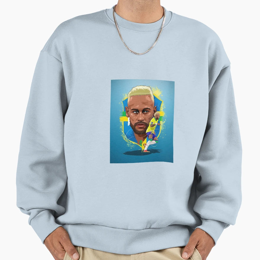 Neymar Jr Al Nassr Sweatshirt - Custom Art Print Unisex - T-Shirt, Sweatshirt, Hoodie